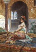 Adrien Tanoux_1905_Harem Beauty.jpg